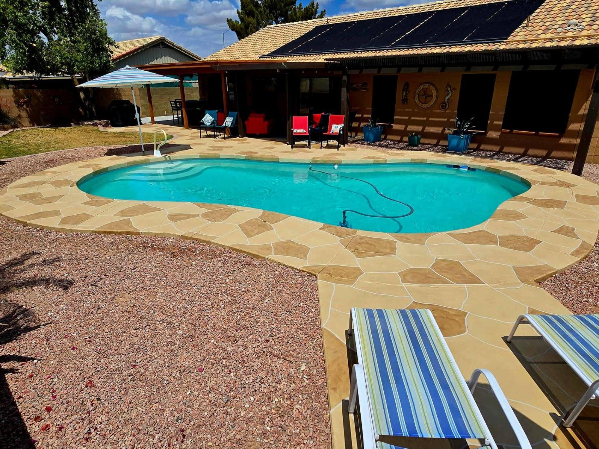 Cozy Home With Pool, Fire Table, Bbq, Rv Parking Mesa Exterior photo